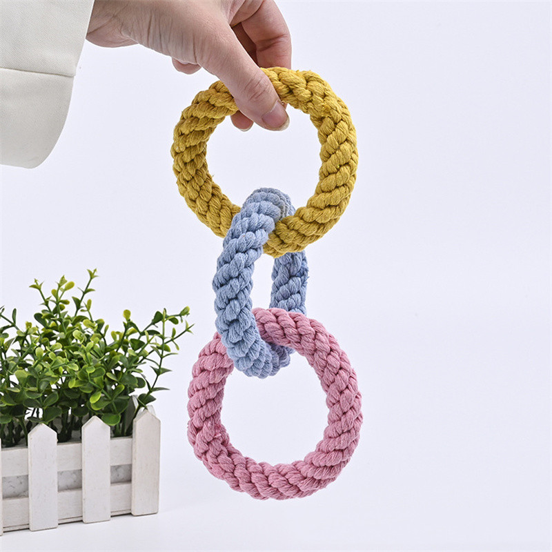 Dog Rope Toy Aggressive Chewers - 1 szt. Duże, wytrzymałe zabawki do