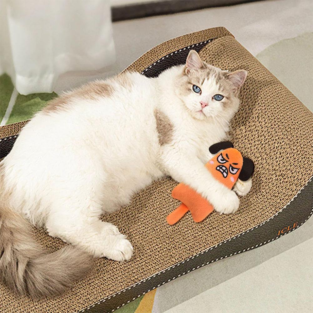 Catnip Interactive Plush Mouse - Zabawki dla kotów z ekspresjami z