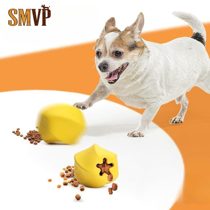 Rubber Treat Dispensing Dog Toy - Wytrzymała gumowa zabawka dla psa dozująca