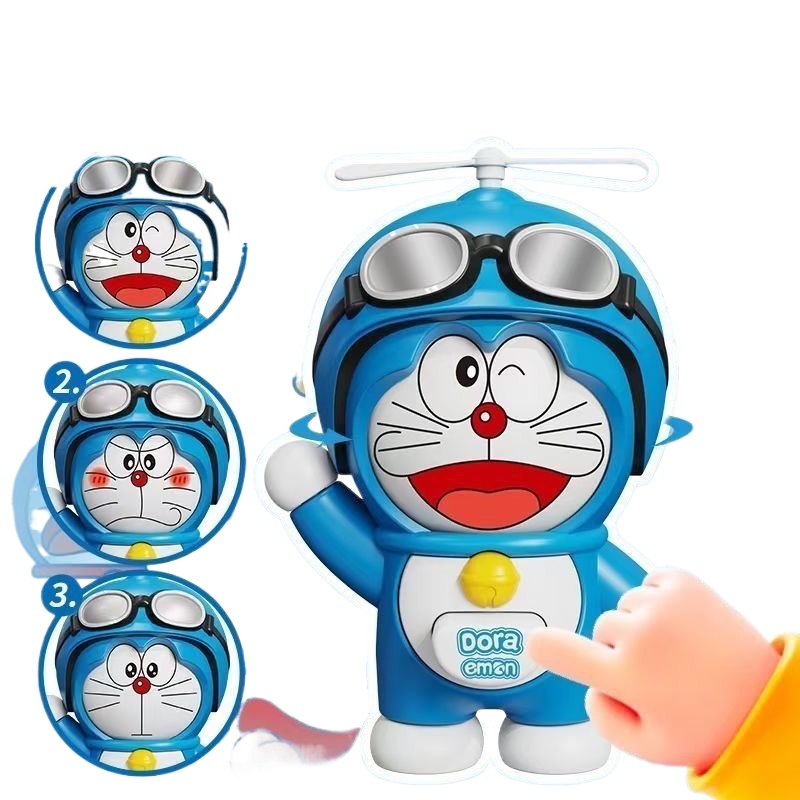 Cat Toys - Lalka Doraemon zmieniająca twarz, figurka deformowalna,
